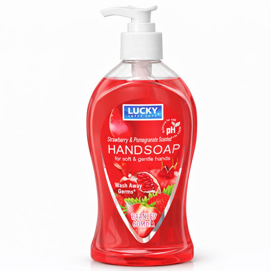 13.5 oz Strawberry & Pomegranate Hand Soap – Antibacterial Wash Antibacterial Liquid Soap main product image