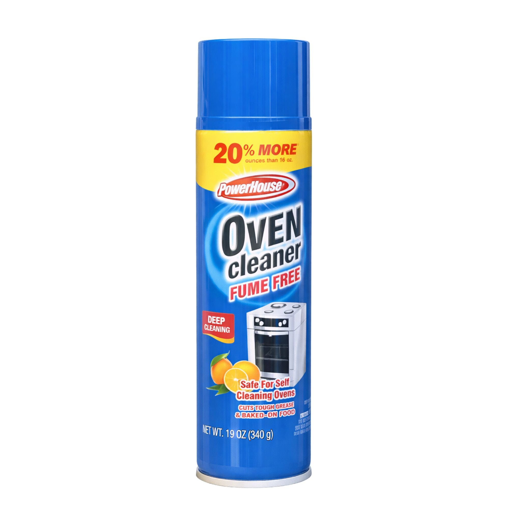 19 oz Oven Cleaner Spray Fume Free Deep Cleaning Grease Remover Kitchen Care main product image