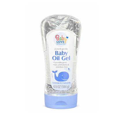 6.5 oz Baby Love Baby Oil Gel – Lavender & Chamomile main product image