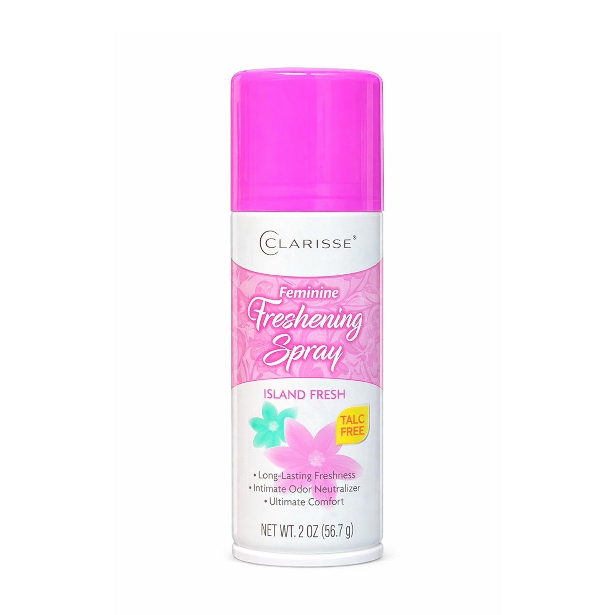 2 oz Clarisse Feminine Freshening Spray – Island Fresh Feminine Hygiene main product image