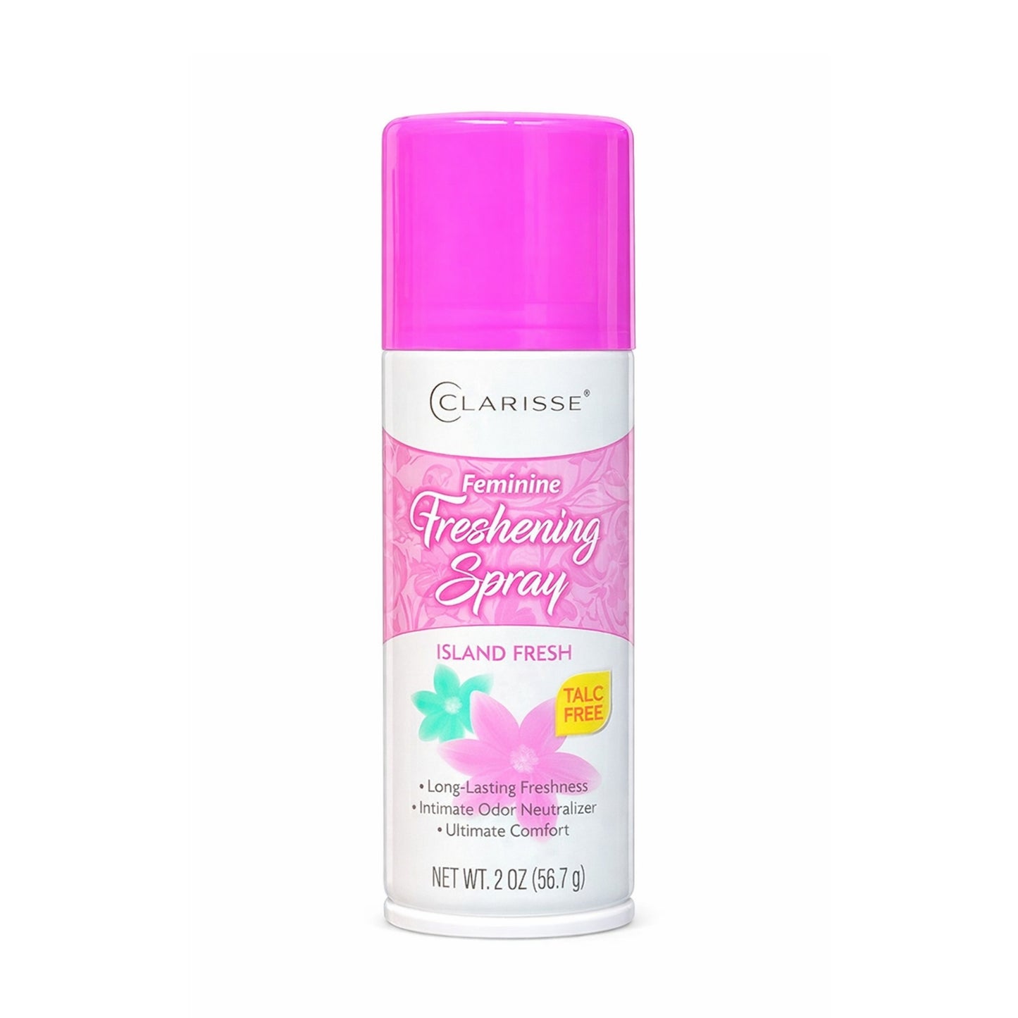 2 oz Clarisse Feminine Freshening Spray – Island Fresh Feminine Hygiene main product image