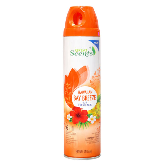9 oz Great Scents Hawaiian Bay Breeze Air Freshener Spray Air Freshioner main product image