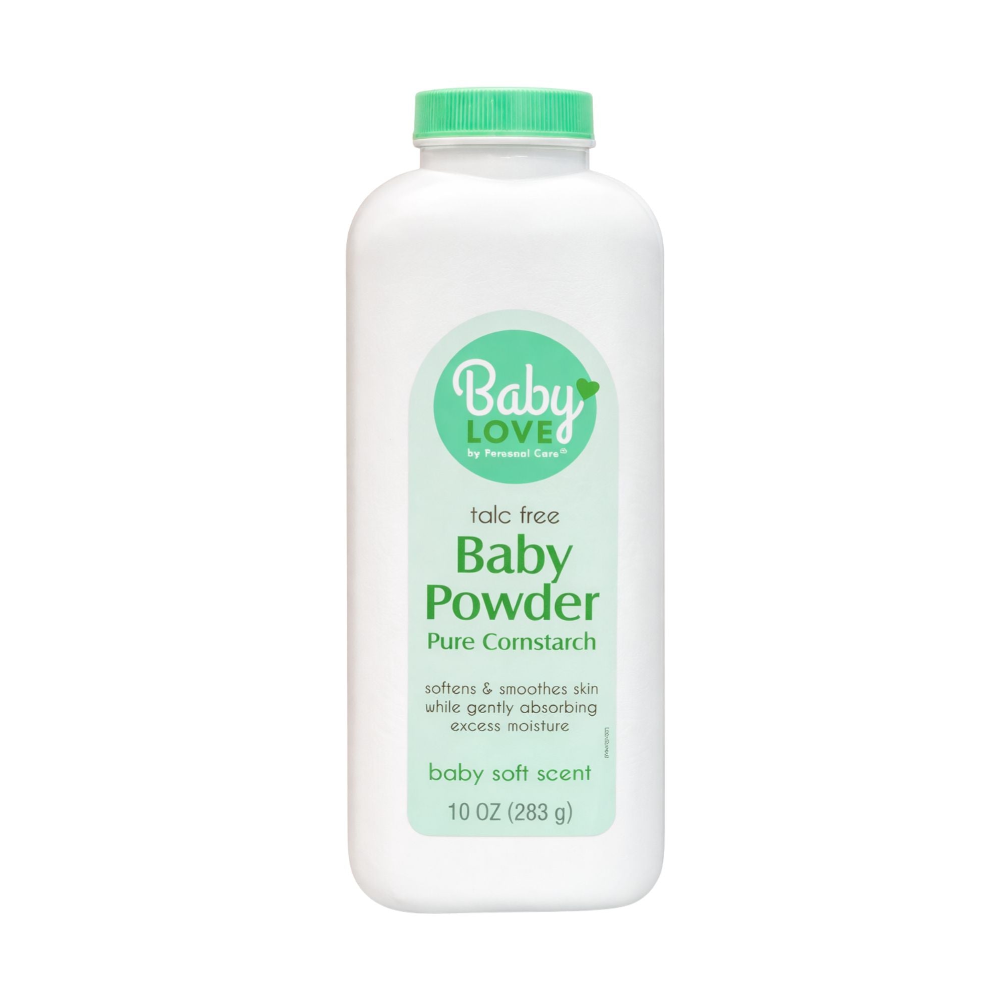 Talc Free Baby Powder Pure Cornstarch Soft Scent 10 oz Skin Care Safe Body Powder main product image
