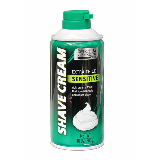 10 oz Personal Care Men Extra Thick Sensitive Shave Cream Hygiene men shaving gel main product image