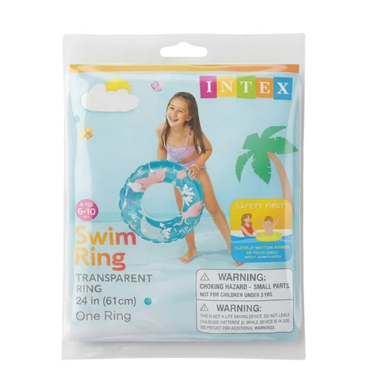 24 Inch Intex Inflatable Sea Creatures Pool Ring Toys, Beach main product image