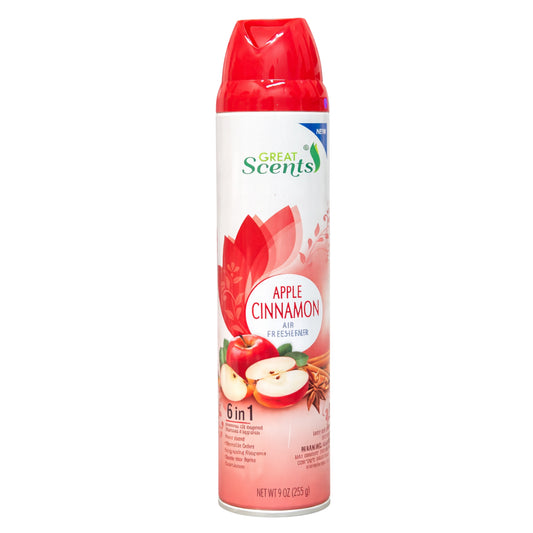 9 oz Great Scents Apple Cinnamon Air Freshener Spray Air Freshioner main product image