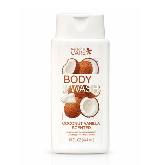15 fl oz Personal Care Coconut Vanilla Body Wash Bath Essential main product image