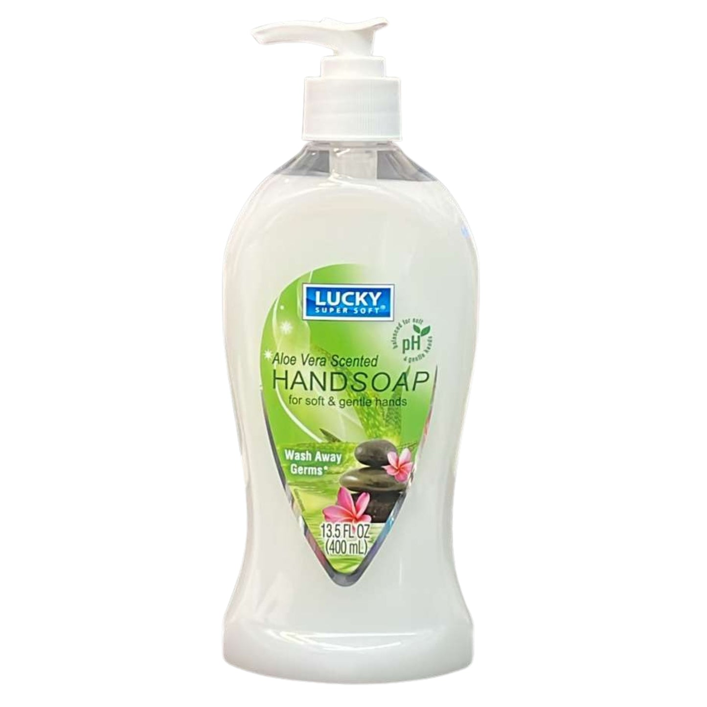 13.5 oz Aloe Vera Hand Soap – Gentle Moisturizing Antibacterial Wash Antibacterial Liquid Soap main product image
