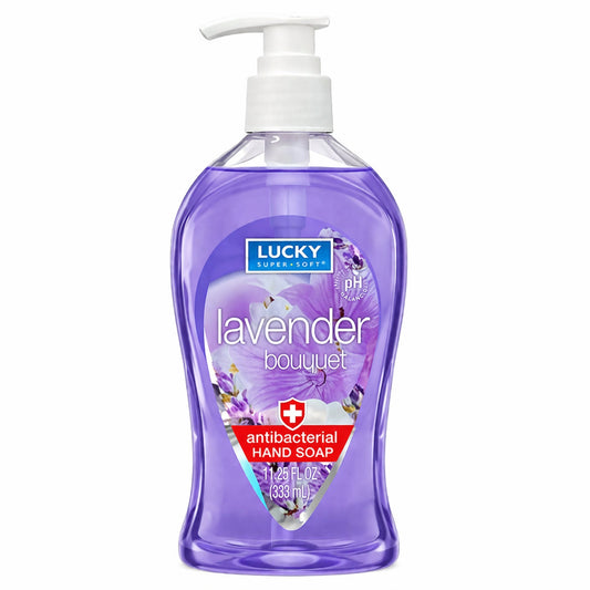 11.25 oz Lavender Antibacterial Hand Soap – Gentle Moisturizing Wash Antibacterial Liquid Soap main product image