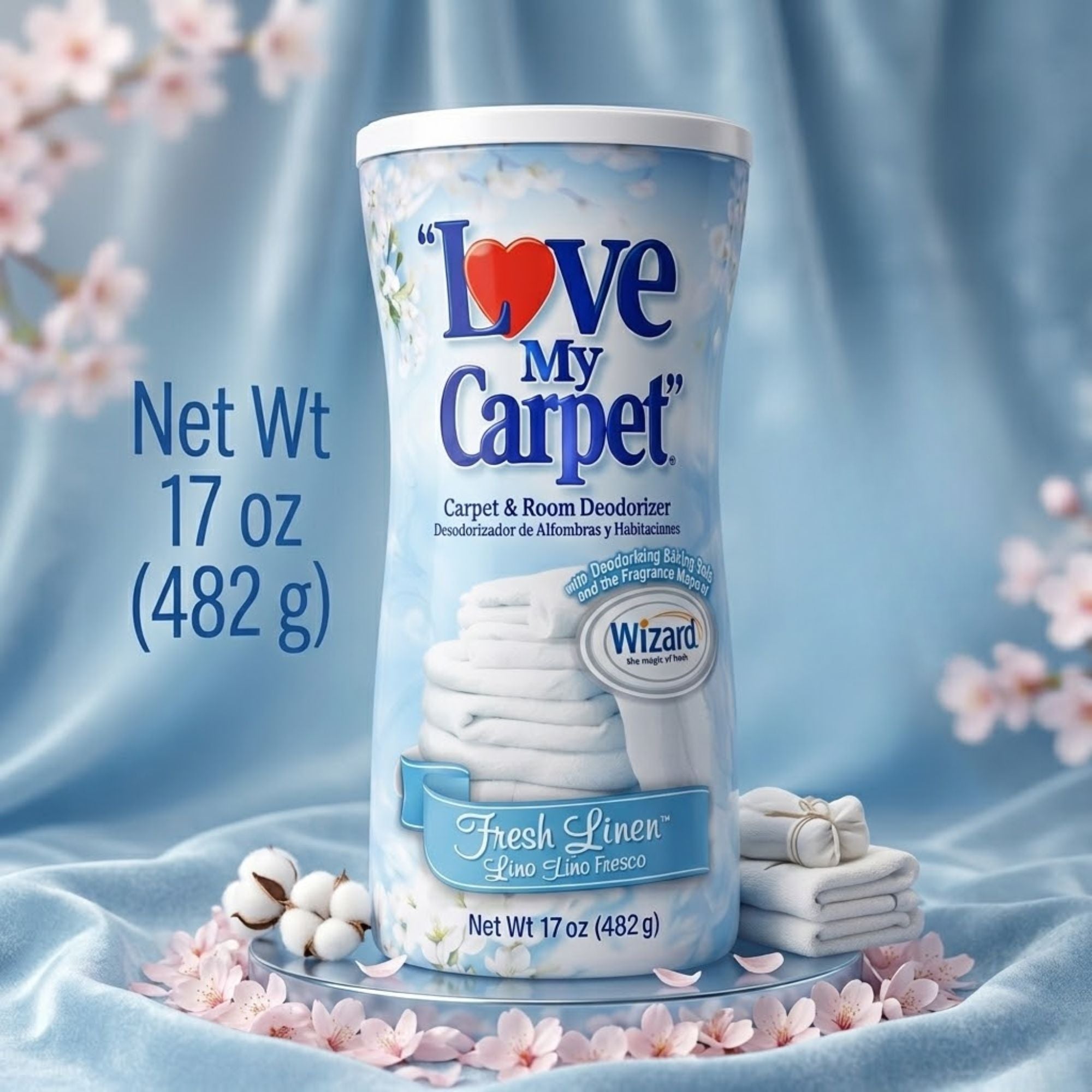 17 oz Love My Carpet Room Fresh Linen Deodorizer product detail image