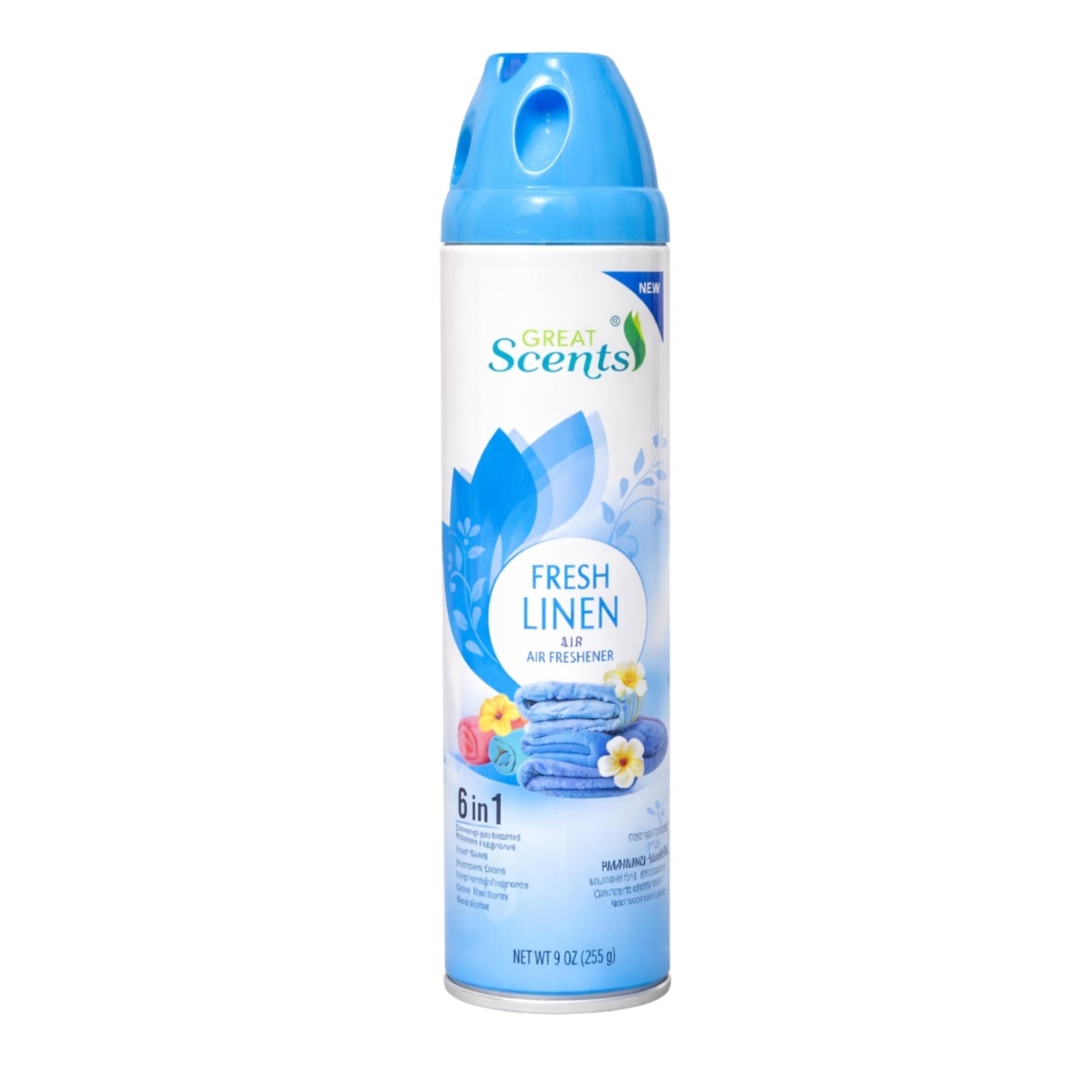 9 oz Great Scents Fresh Linen Air Freshener Spray Air Freshioner main product image