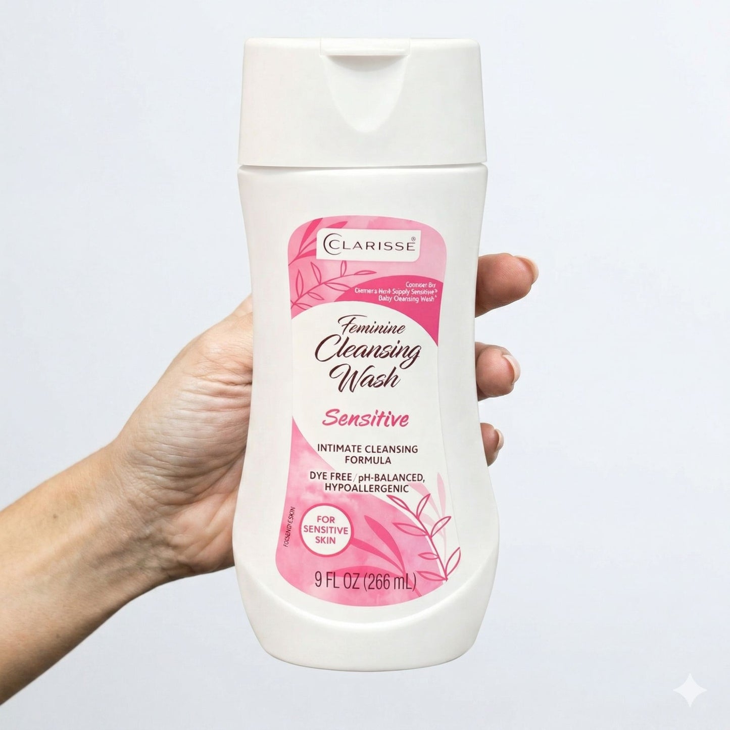 9fl oz Clarisse Feminine Cleansing Wash Sensitive Personal Care Hygiene Personal care size and feature image