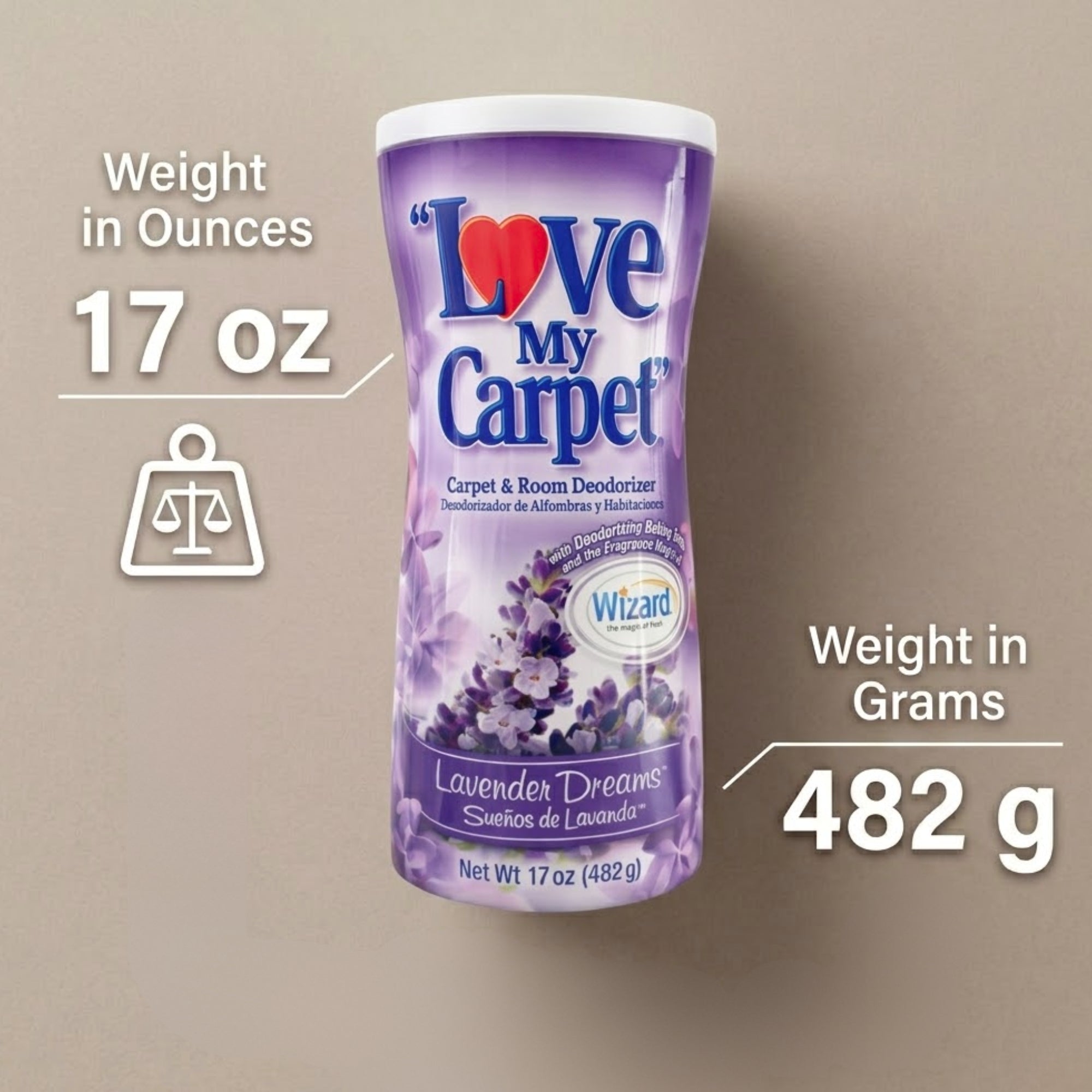 17 oz Love My Carpet Lavender Dreams Deodorizer product detail image