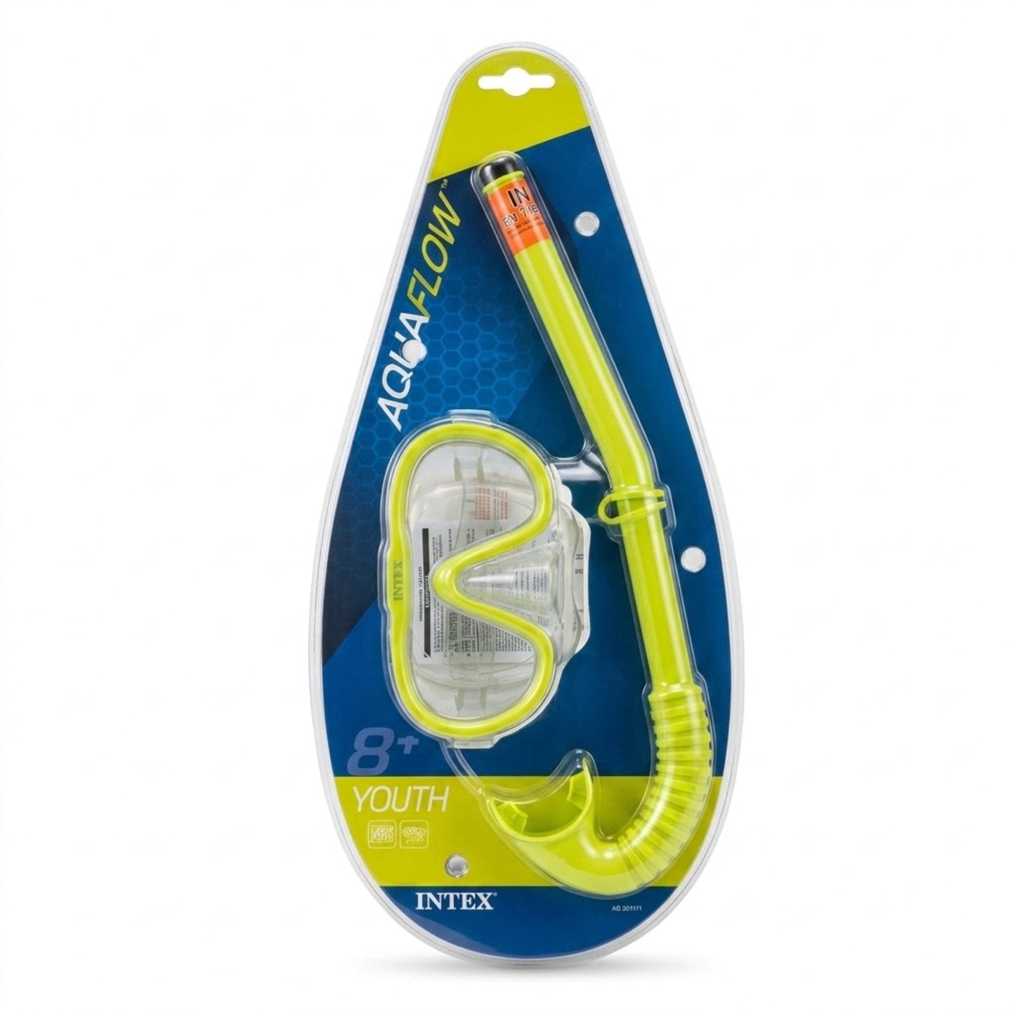 Intex Aqua Flow Youth Snorkel and Mask Diving Set for Kids Toys, Beach main product image