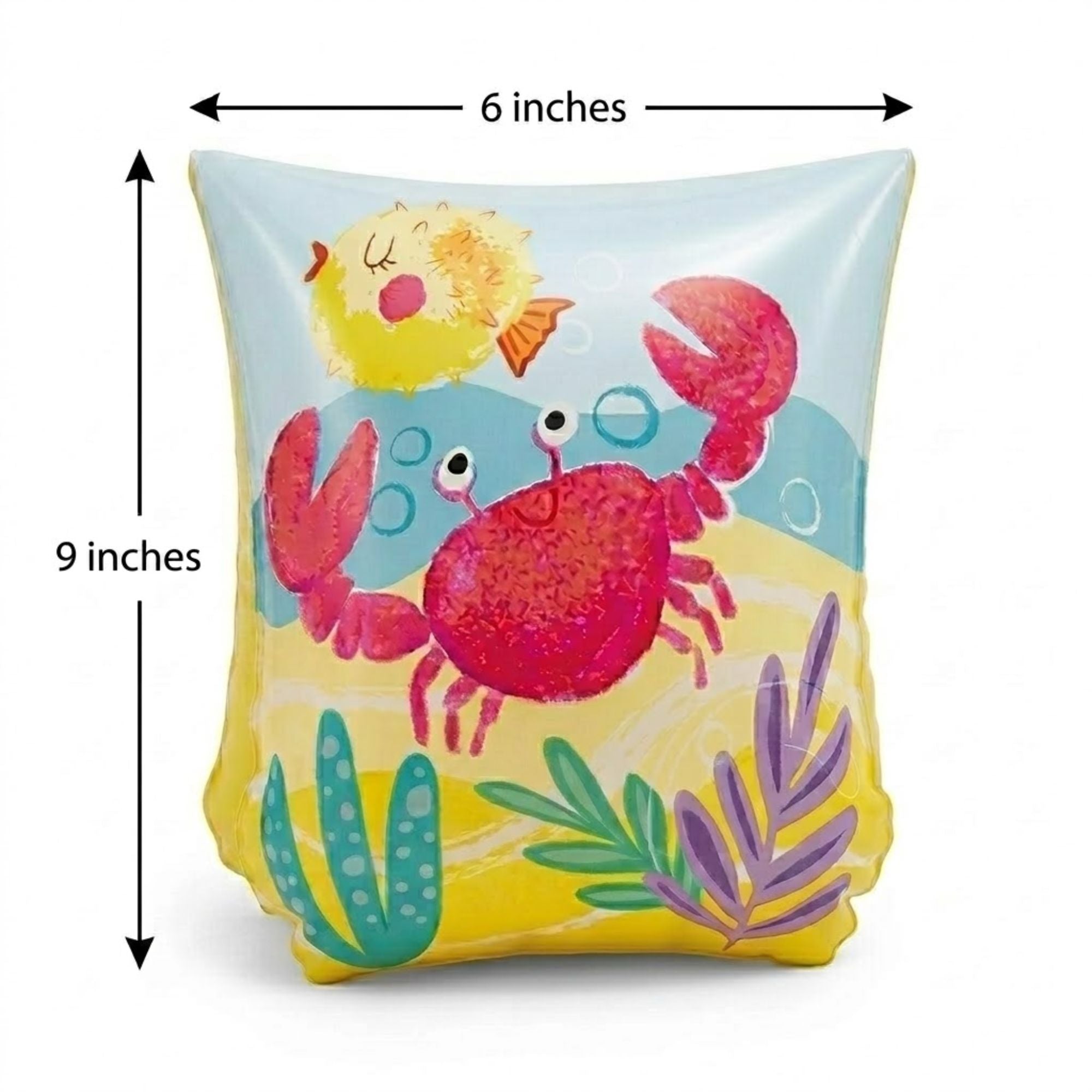 9in x 6in Intex Kids Arm Bands Tropical Buddies Floaties Ages 3 6 Toys, Beach product detail image