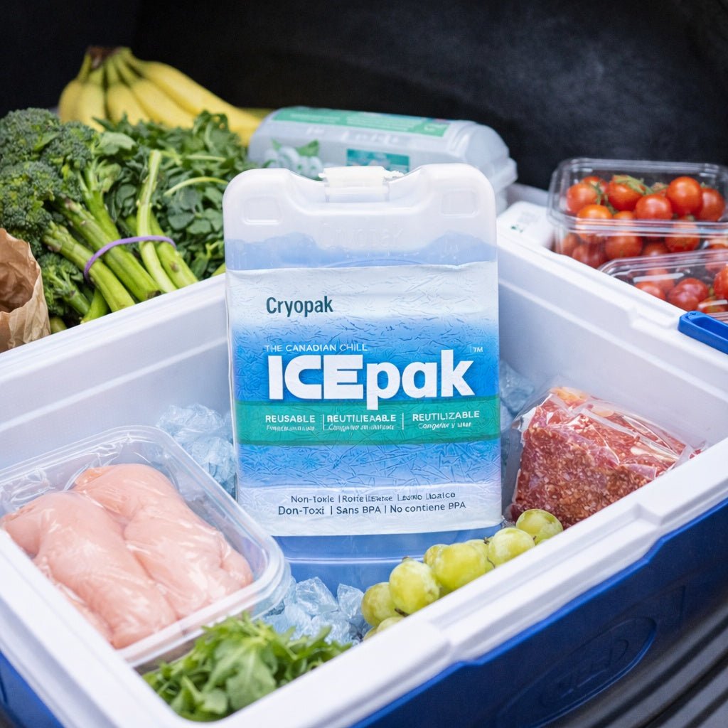 Cryopak ICEpak Reusable Ice Pack lifestyle use image