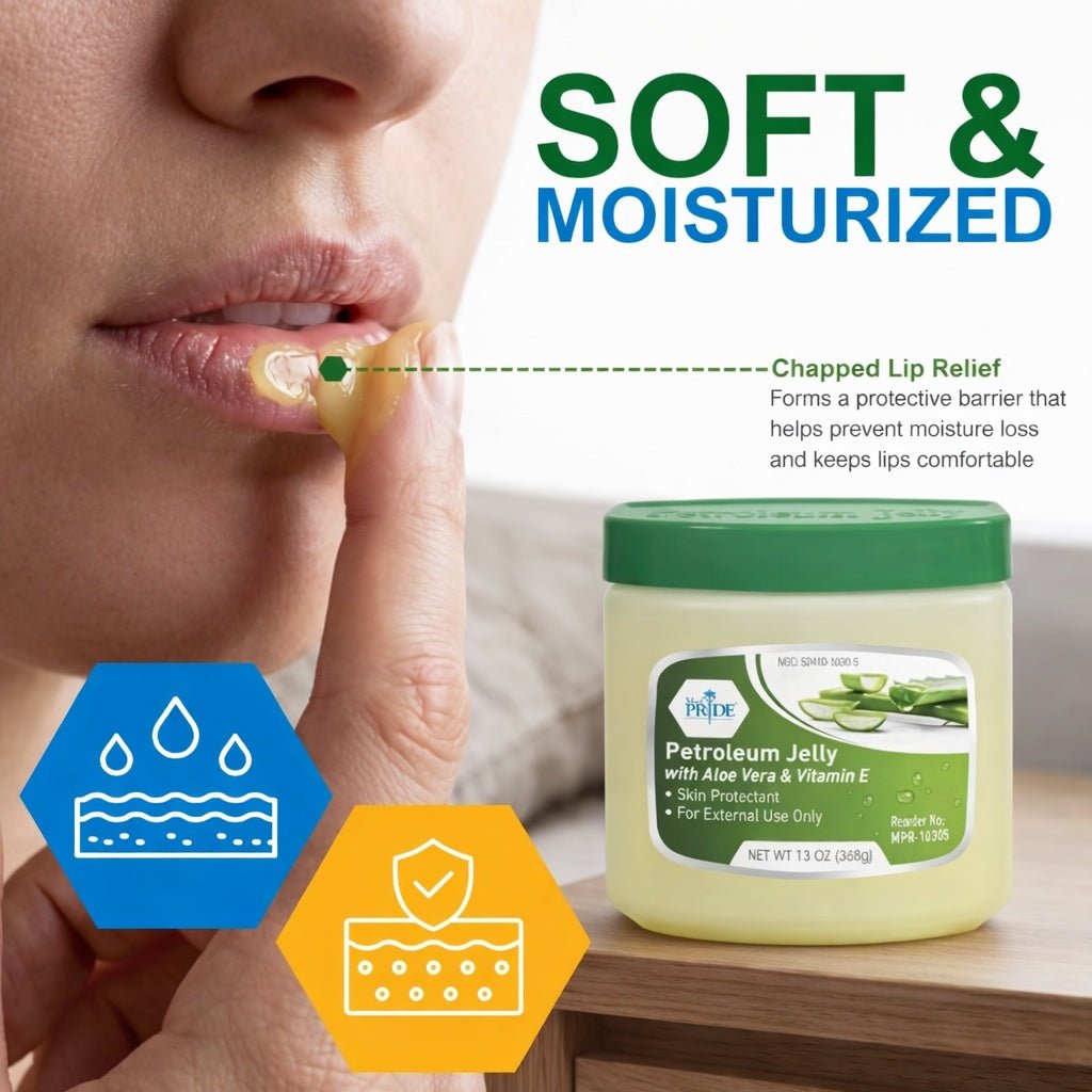 13 oz Petroleum Jelly Aloe Vera & Vitamin E – Skin Protectant product detail image