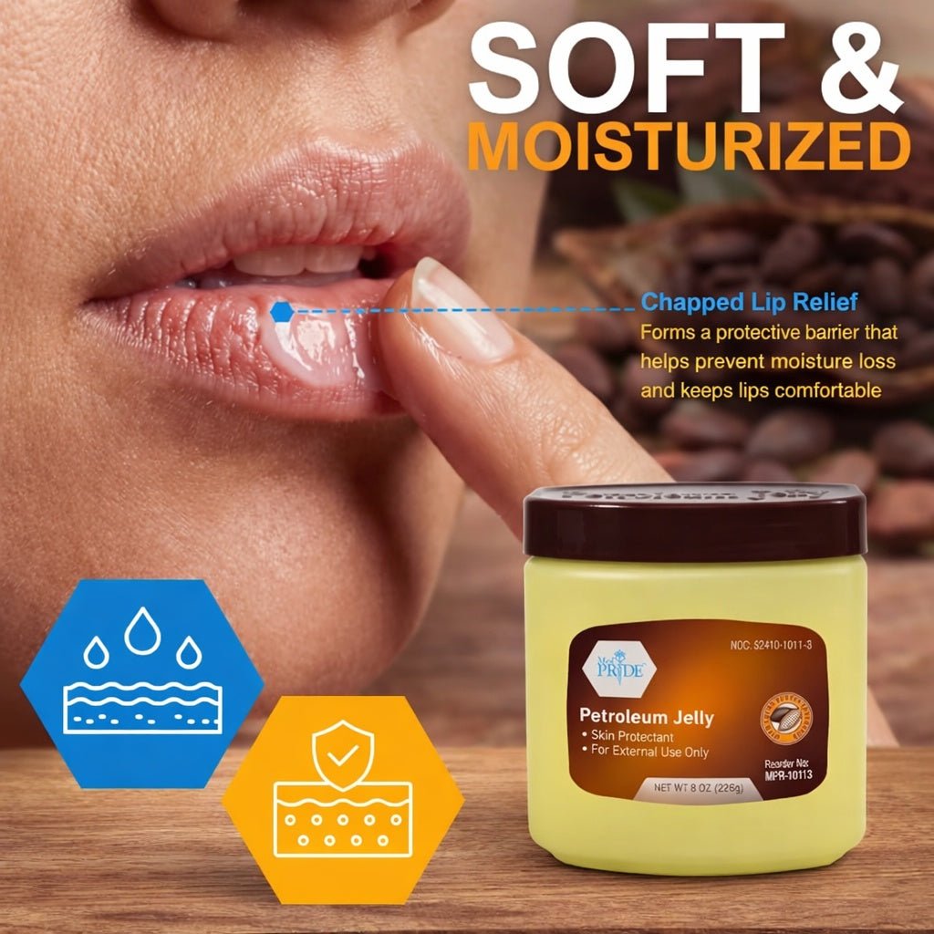 8 oz Cocoa Butter Petroleum Jelly – Moisturizing Skin Protectant lifestyle use image
