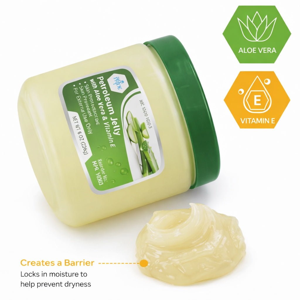 8 oz Petroleum Jelly with Aloe Vera & Vitamin E – Skin Protectant product image 5