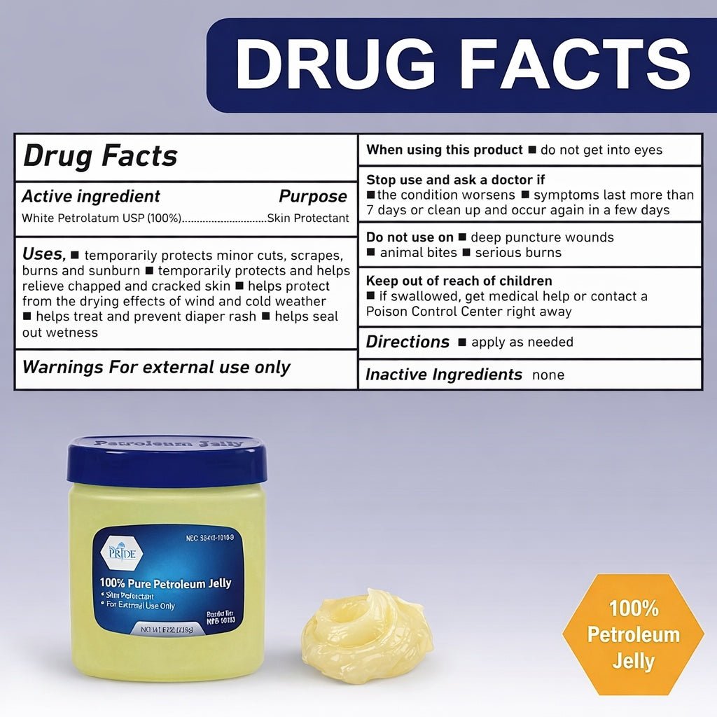 8 oz 100% Pure Petroleum Jelly – Skin Protectant & Moisturizer lifestyle use image