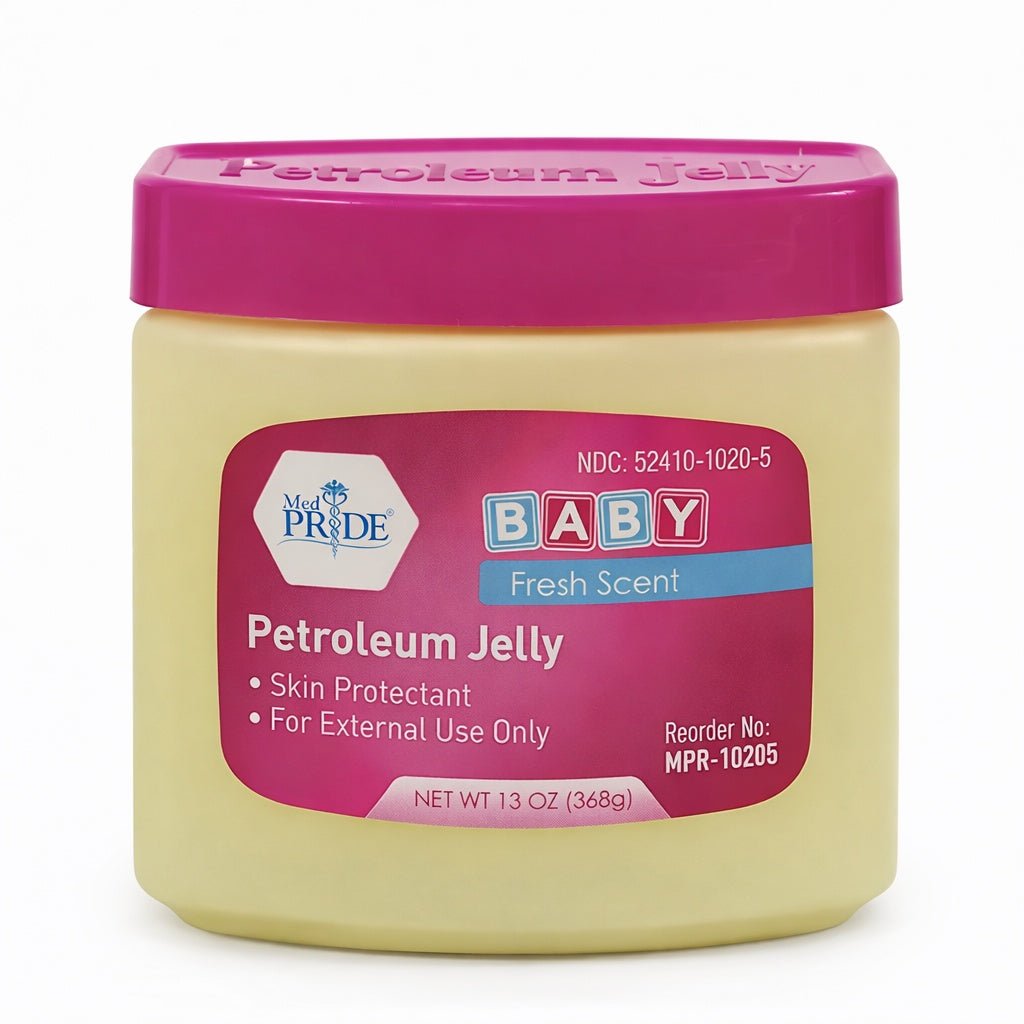 13 oz Baby Petroleum Jelly Pink – Skin Protectant Moisturizer main product image