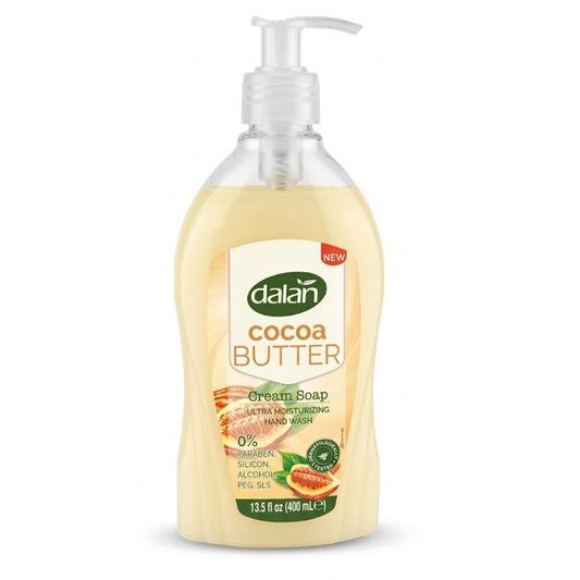 Dalan Cocoa Butter Cream Soap bottle on a white background