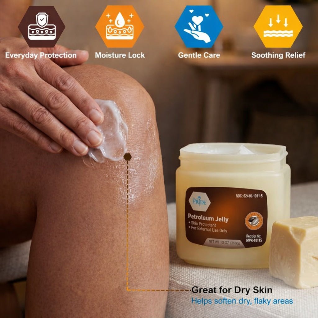 13 oz Cocoa Butter Petroleum Jelly – Skin Protectant Moisturizer lifestyle use image