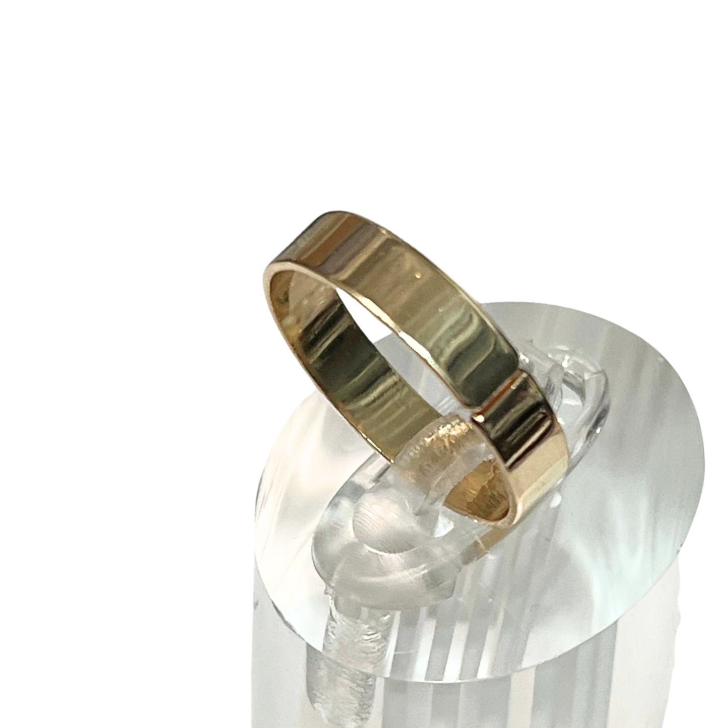 Simple Gold Band Ring – US Size 5 Fashion Ring Rings size and feature image