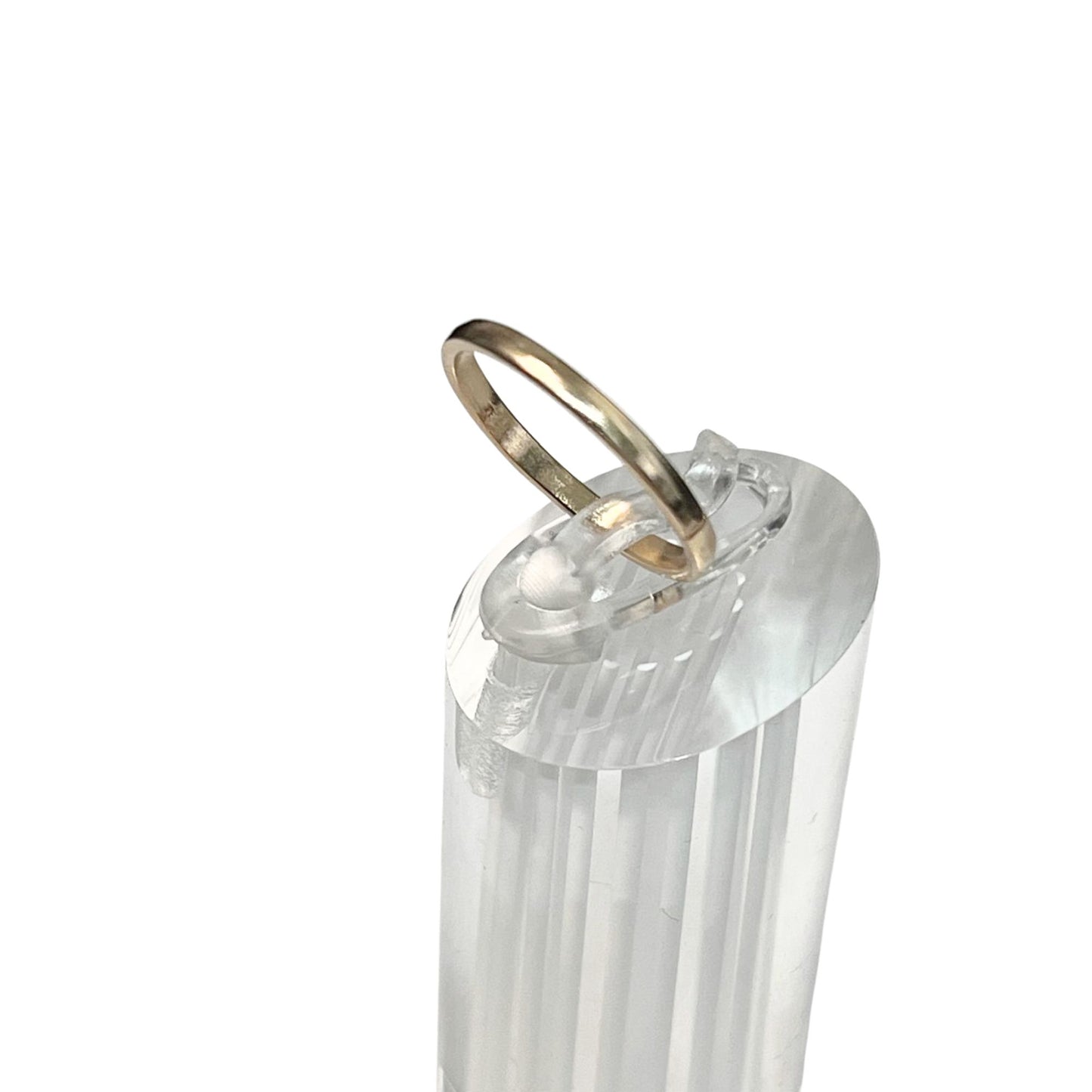 Thin Gold Tone Fashion Ring – US Size 5 Rings size and feature image