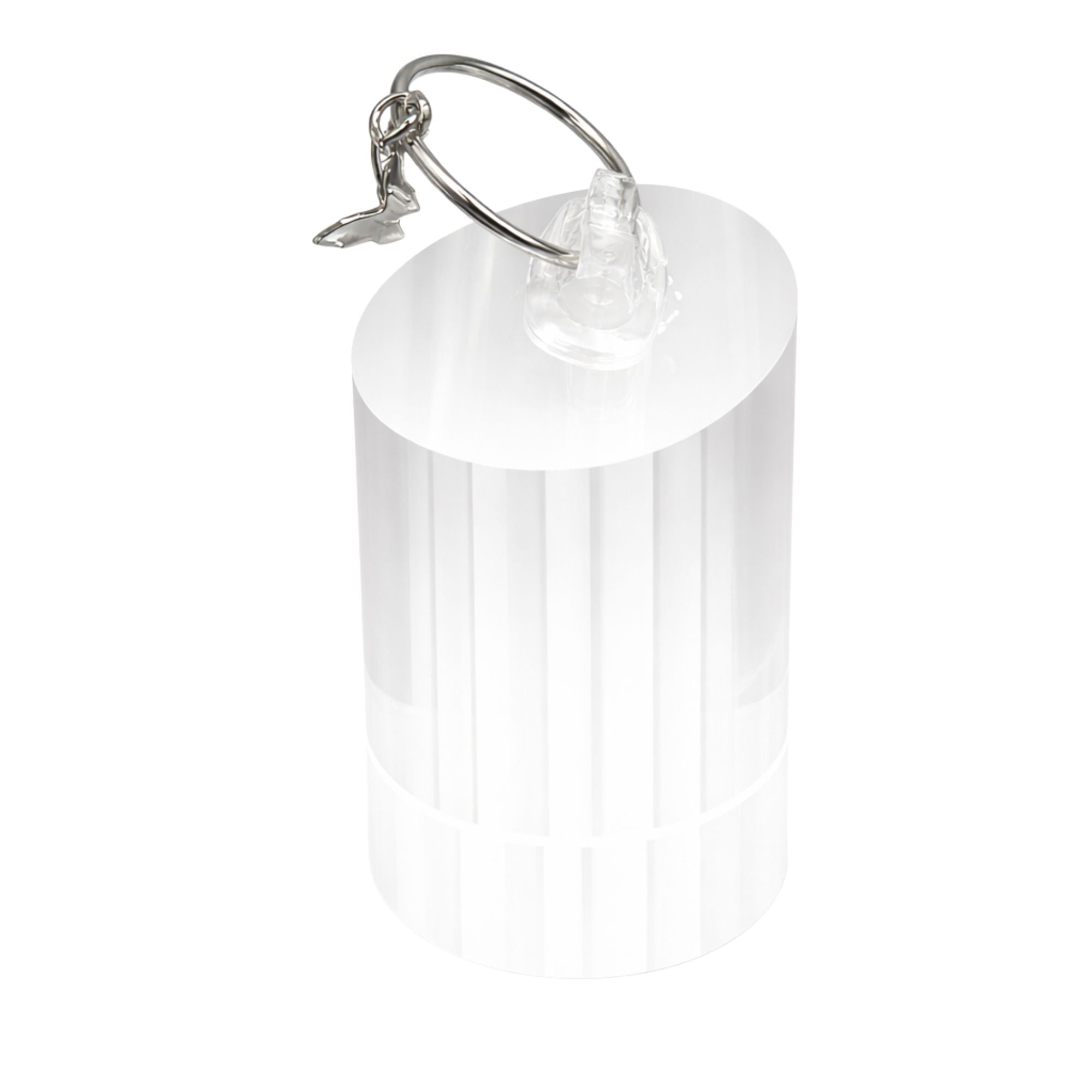 Silver Tone Butterfly Charm Ring Size 5 main product image