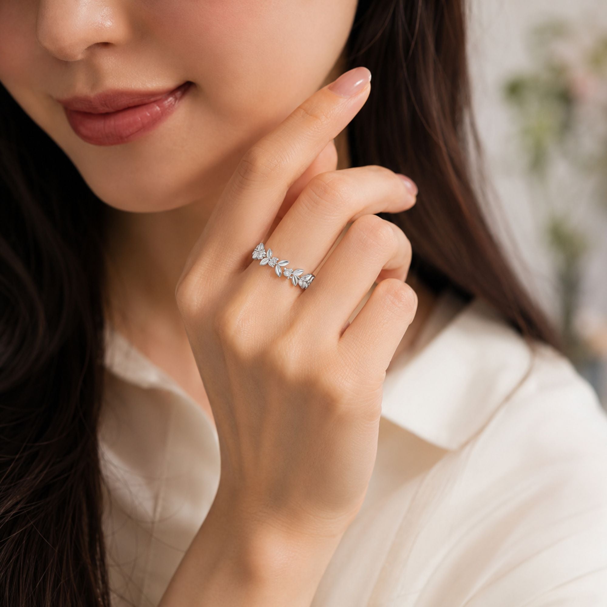 Size 6 Sterling Silver Minimalist Solitaire Ring