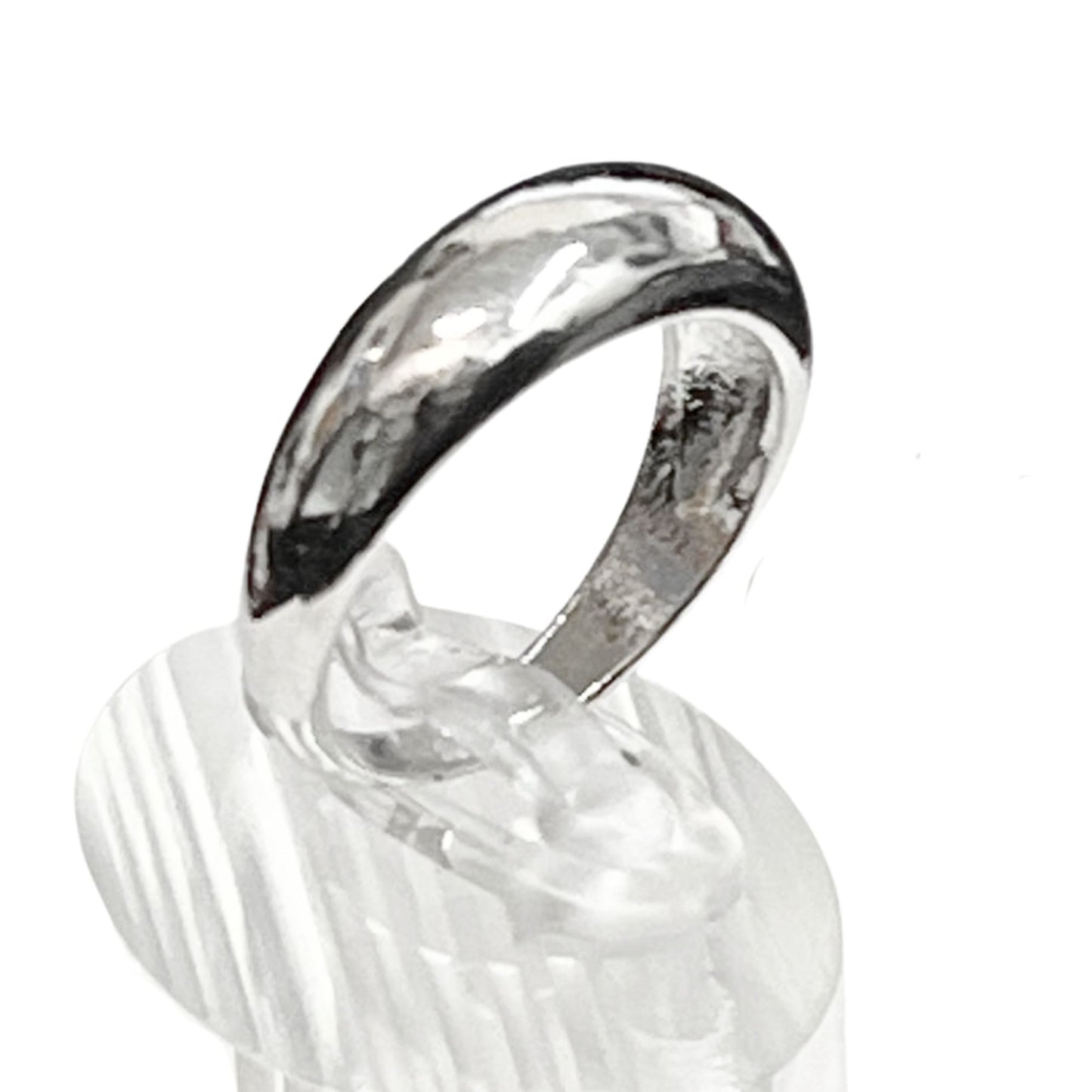 Polished Silver Tone Dome Ring – US Size 11 Rings product image 6