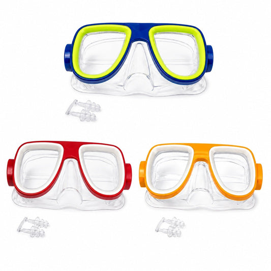 snorkeling mask anti fog leak proof swim goggles with earplugs