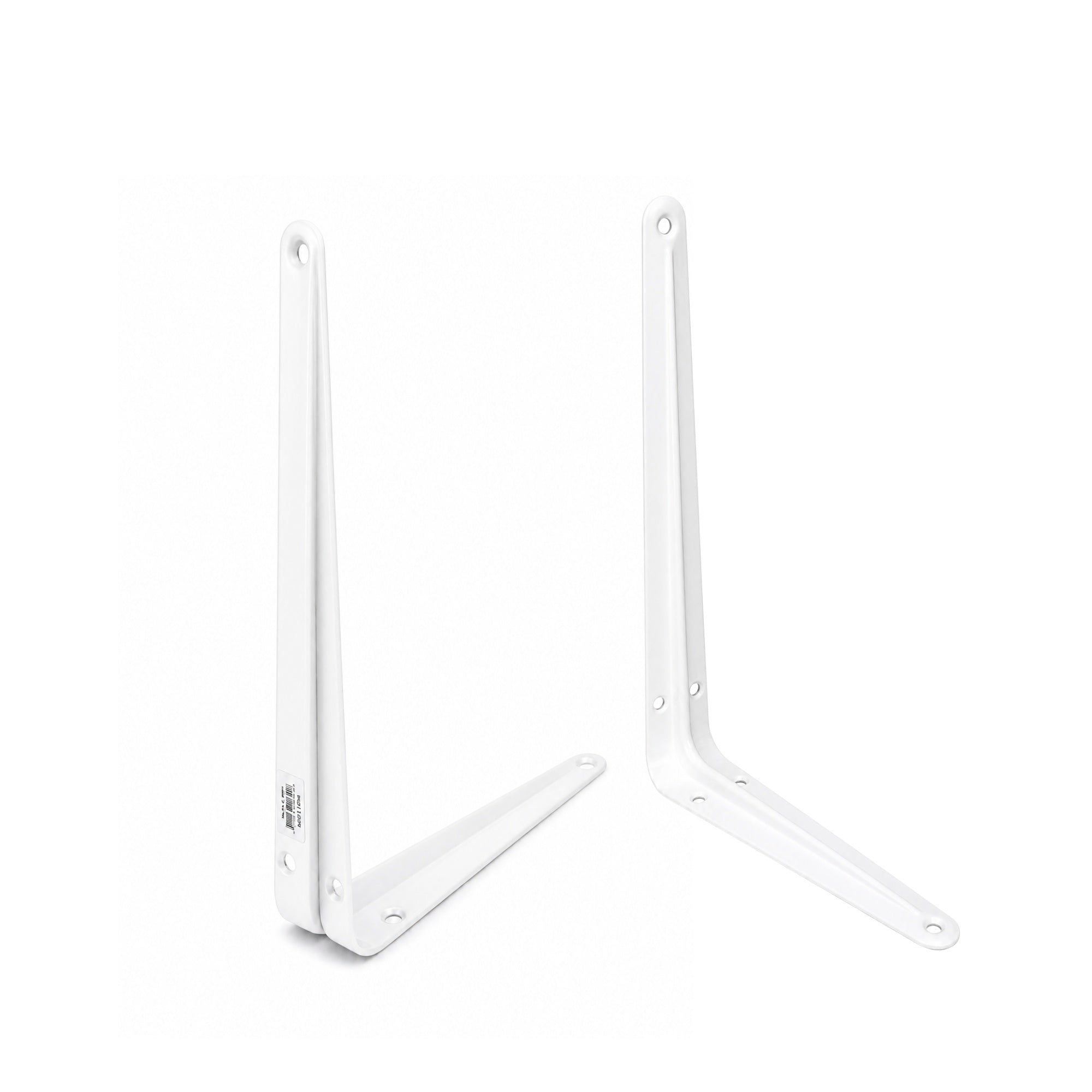 L shape metal shelf bracket for heavy duty wall shelves