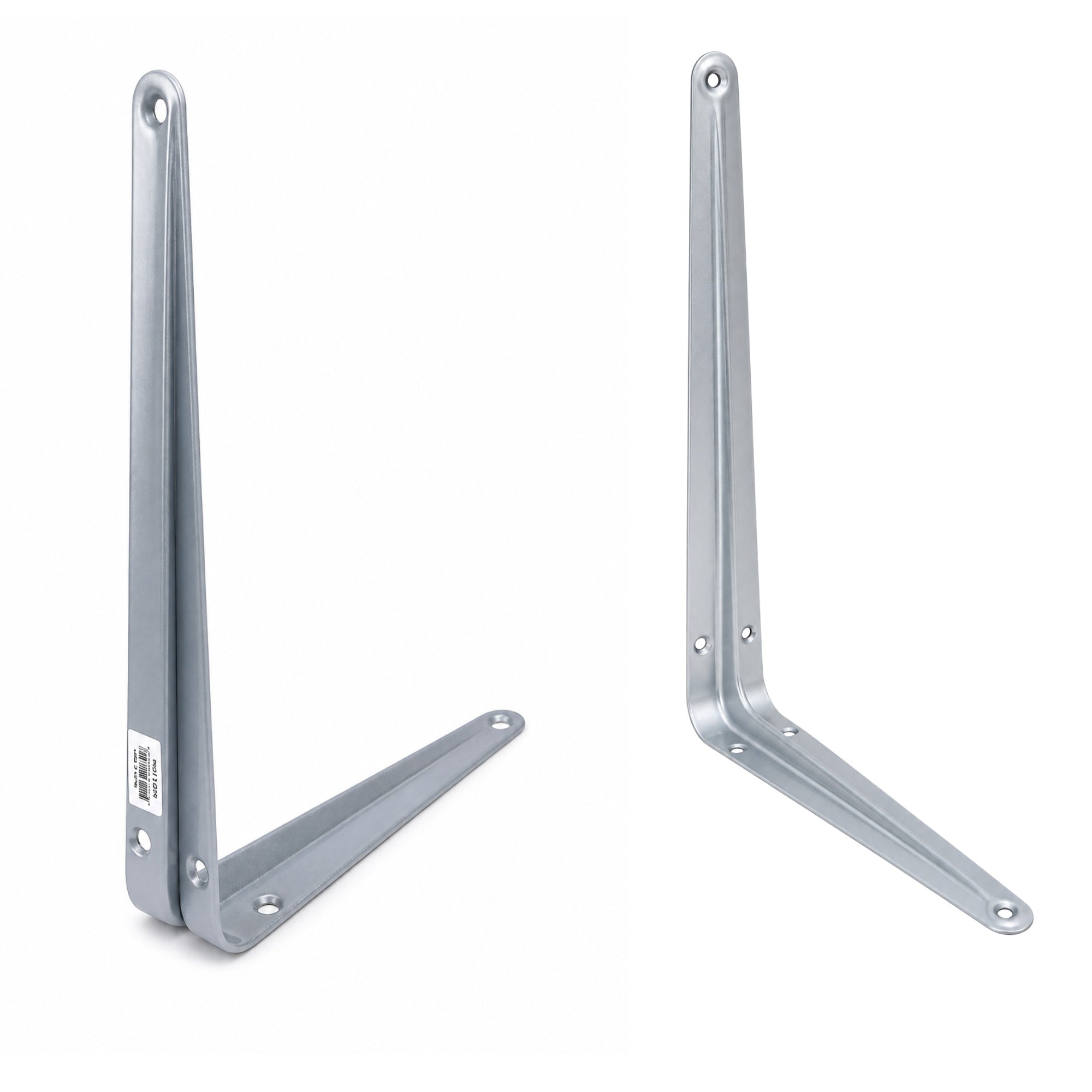 large L shape metal bracket for heavy duty shelving