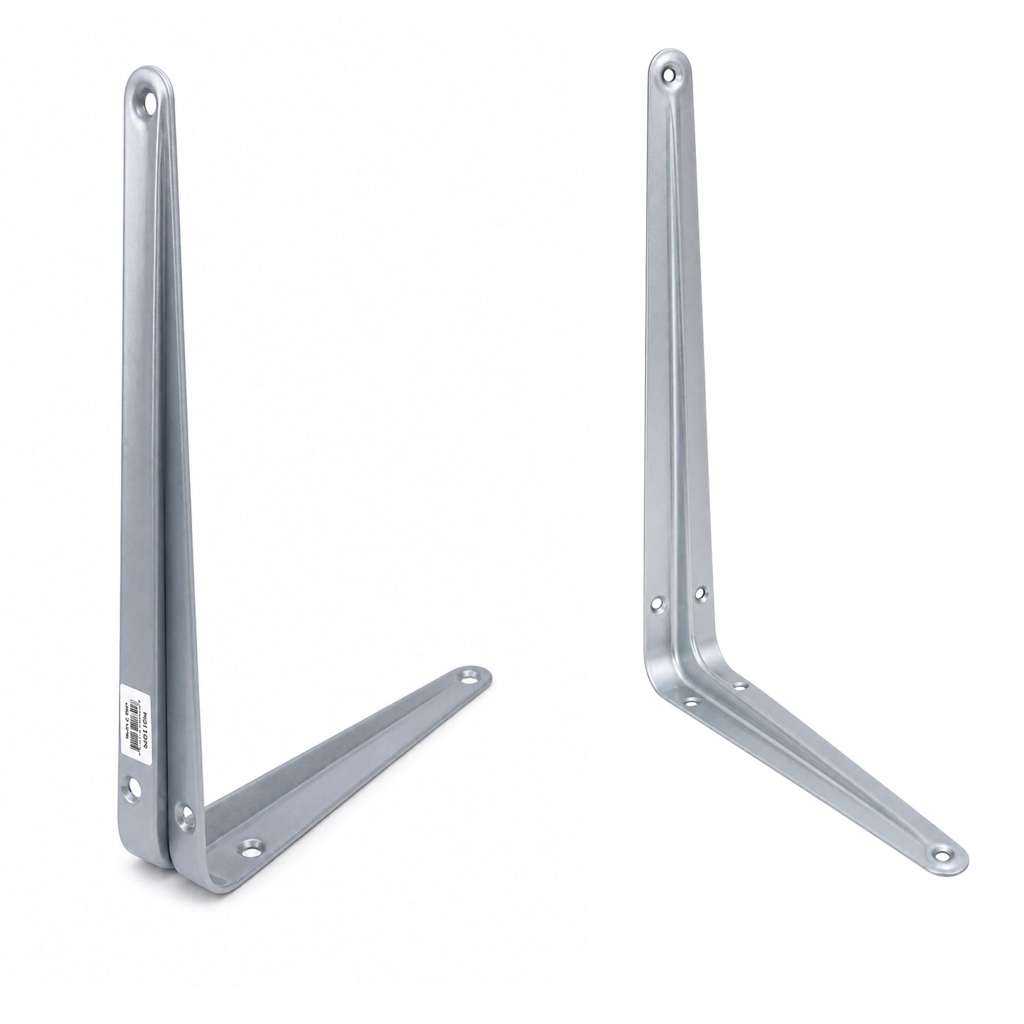 large L shape metal bracket for heavy duty shelving