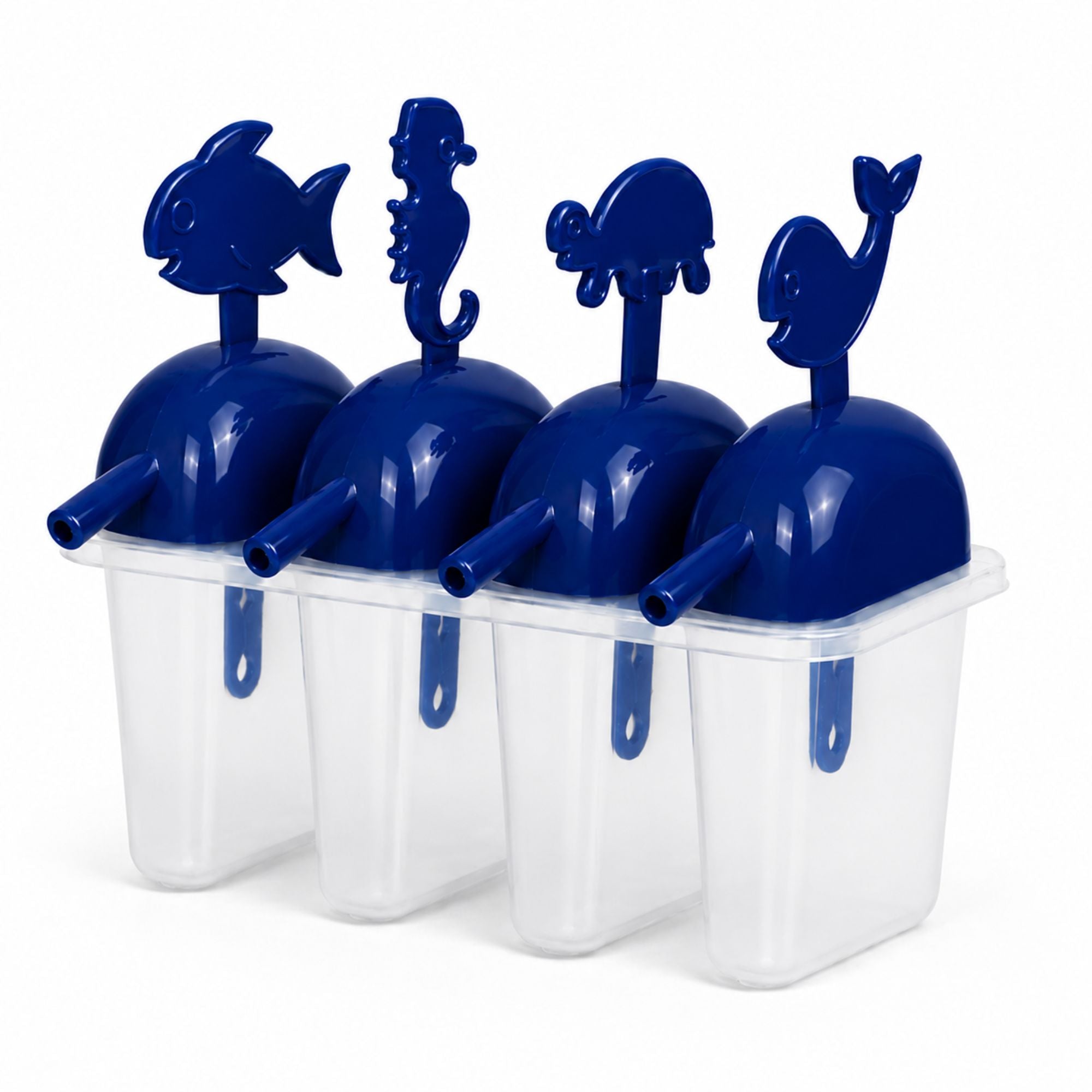 HomeRite Reusable BPA Free Popsicle Mold Set with Sticks & Lids