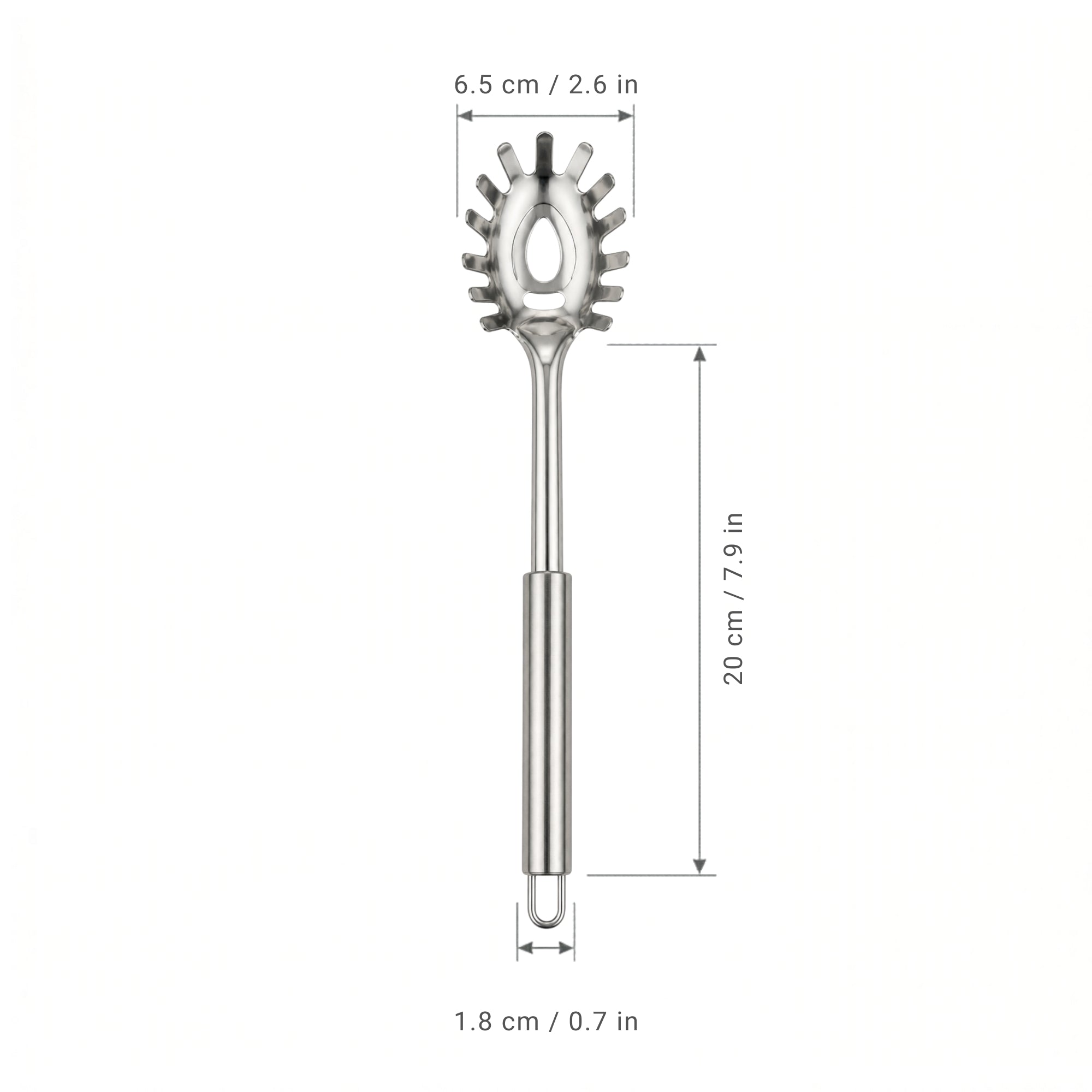 Stainless Steel Pasta Serving Spoon Cooking Tool