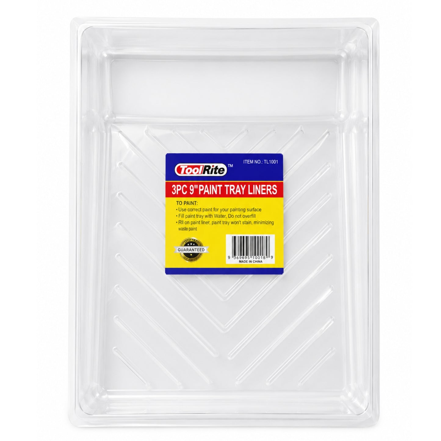 9 Inch Disposable Paint Tray Liners 3 Pack Refill