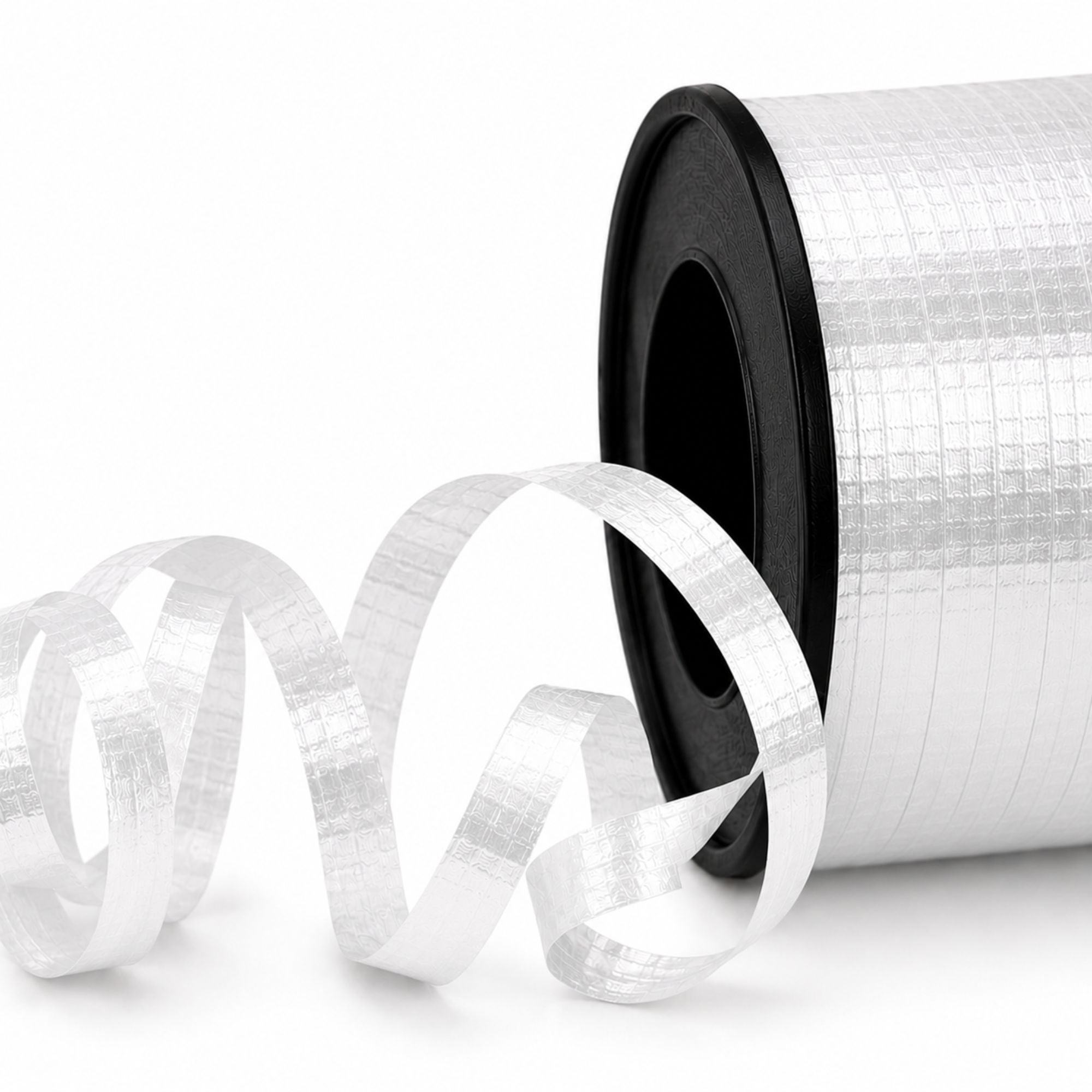 500 yards dark white ribbon roll for balloons gift wrapping and party decorations