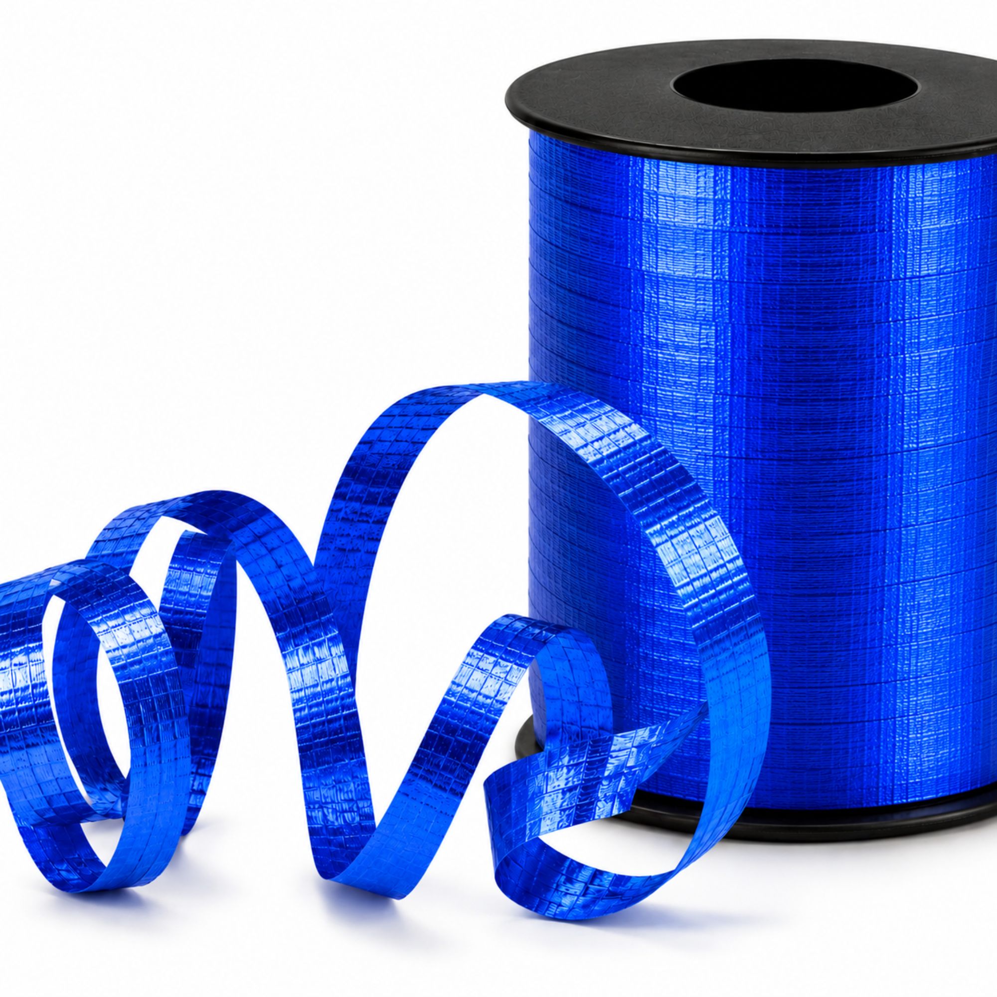 500 yards blue ribbon roll for balloons gift wrapping and party decoration