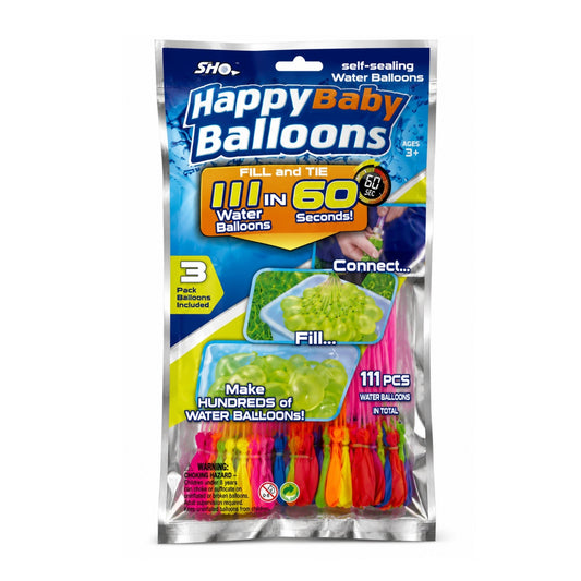 Self Sealing Water Balloons Quick Fill Party Kit
