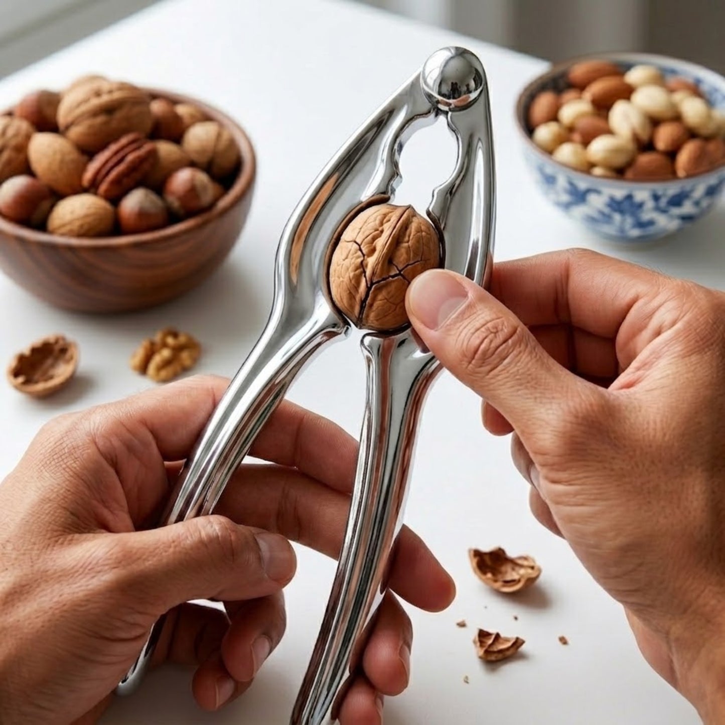 Kitchen Nutcracker with Comfortable Non Slip Grip