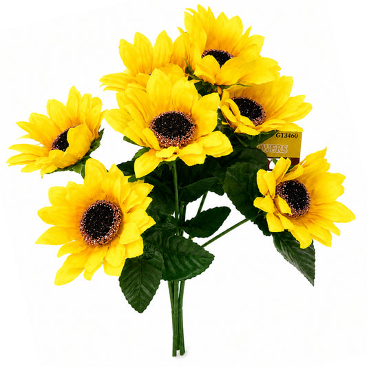 Artificial Sunflower Bouquet Floral Home Decoration