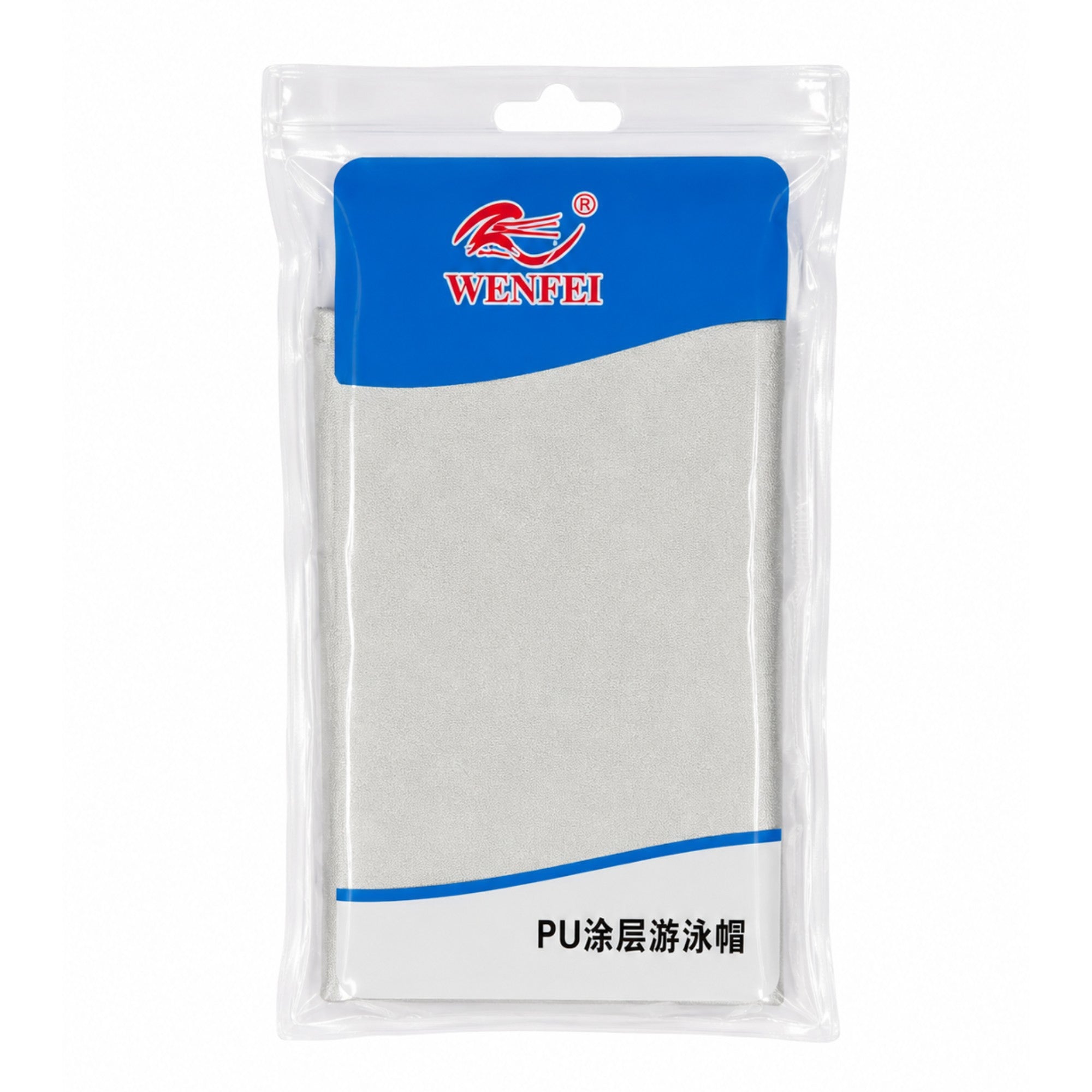 gray swim cap for men and women pool use