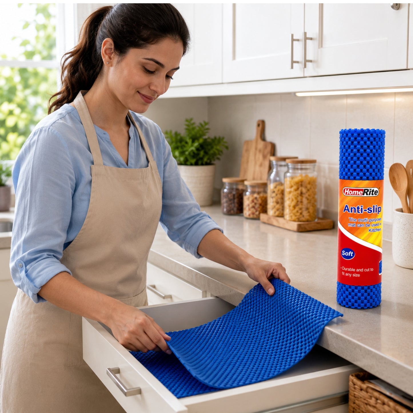 Non Slip Cabinet Shelf Mat Pad Cushioned Liner