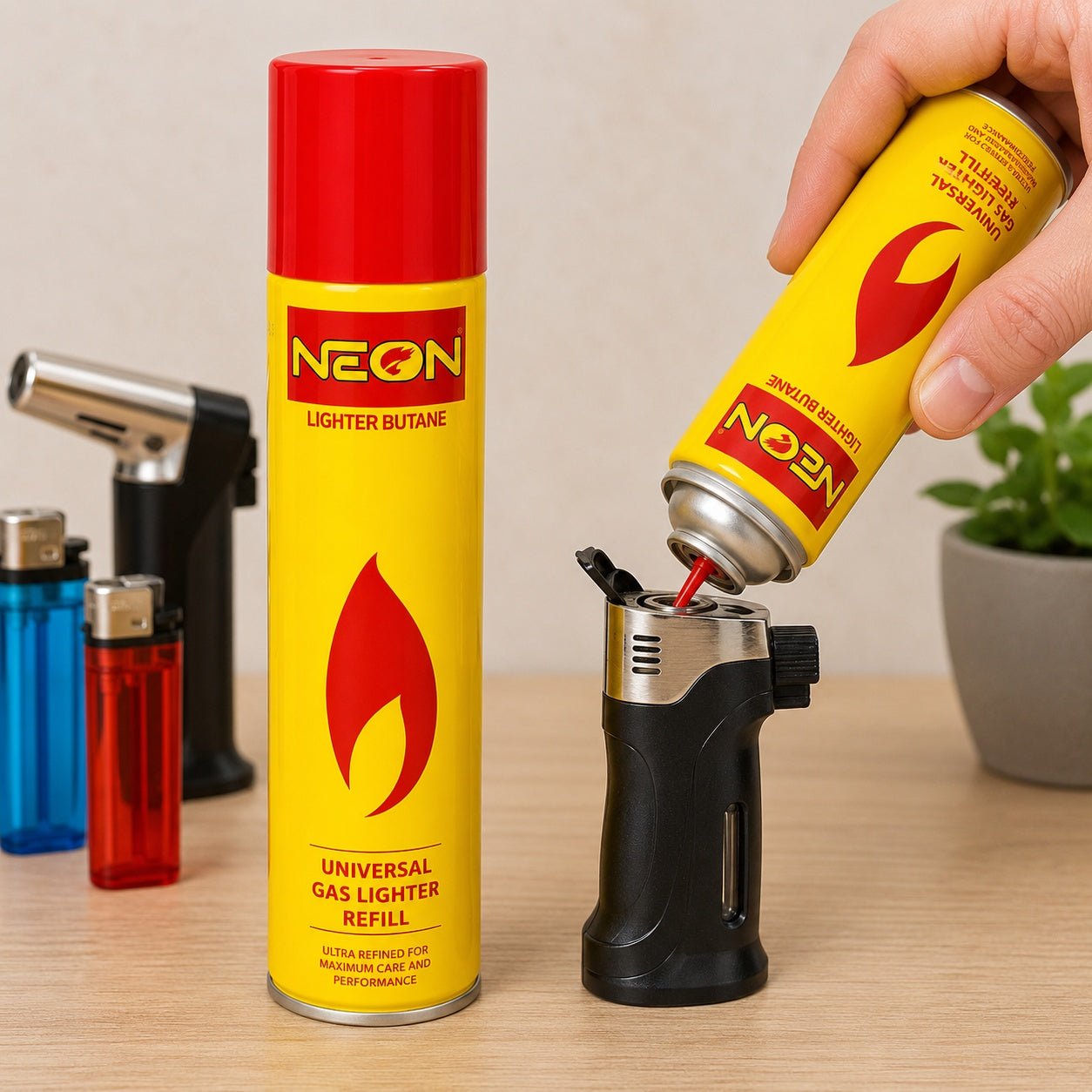 butane fuel can for lighters