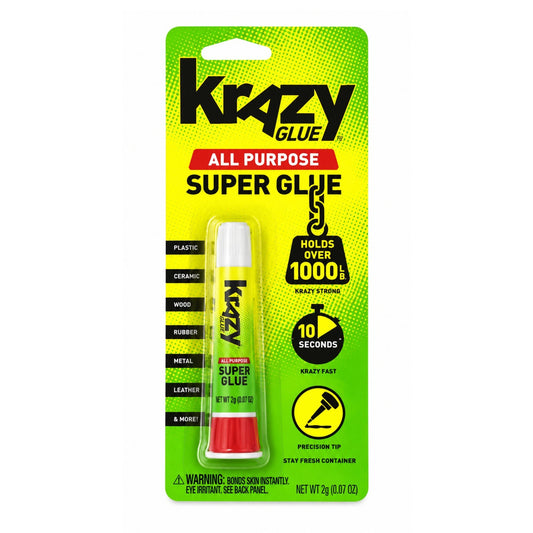 2g Krazy Glue Precision Gel All Purpose Super Adhesive