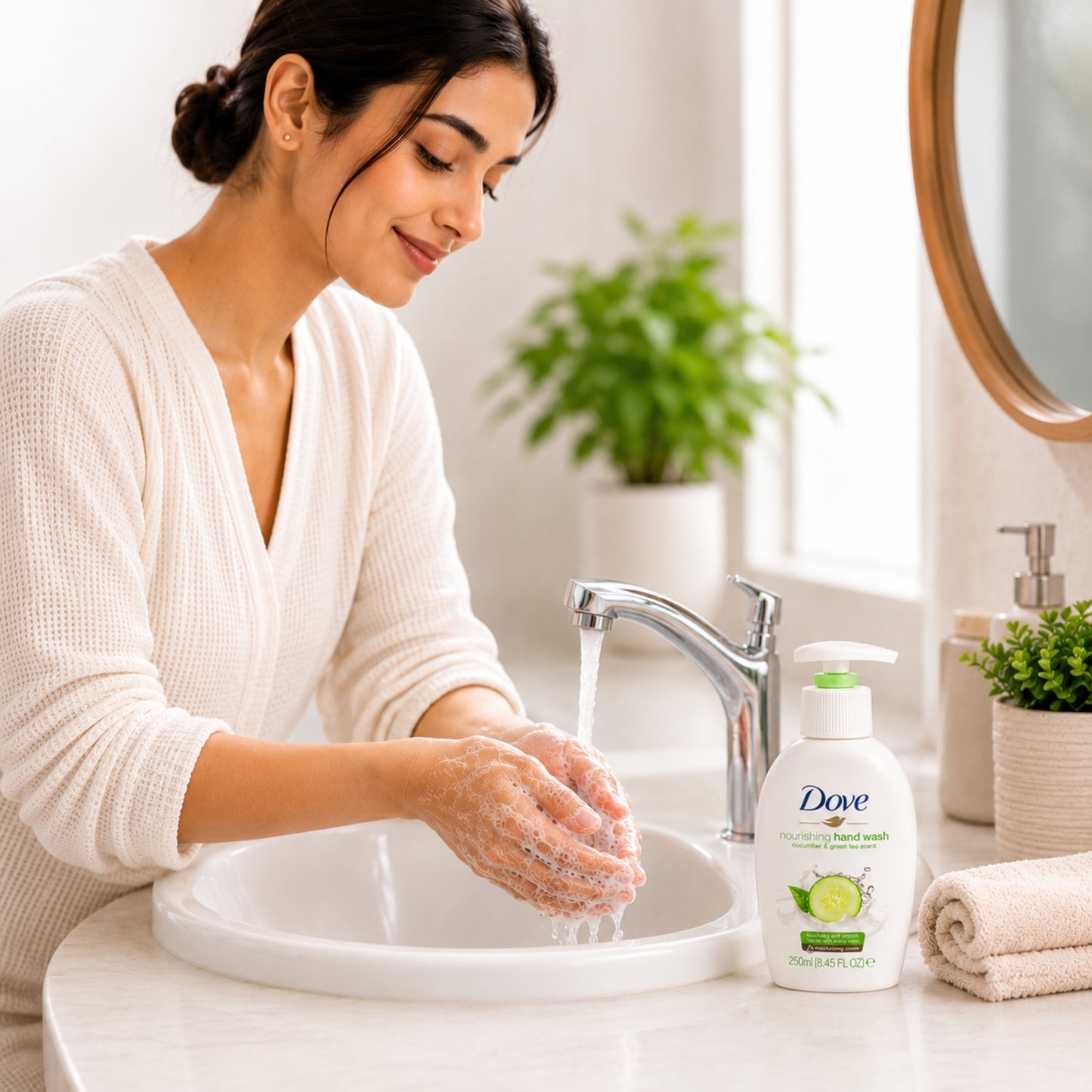 Dove Daily Moisture Hand Wash Liquid Soap 250ml