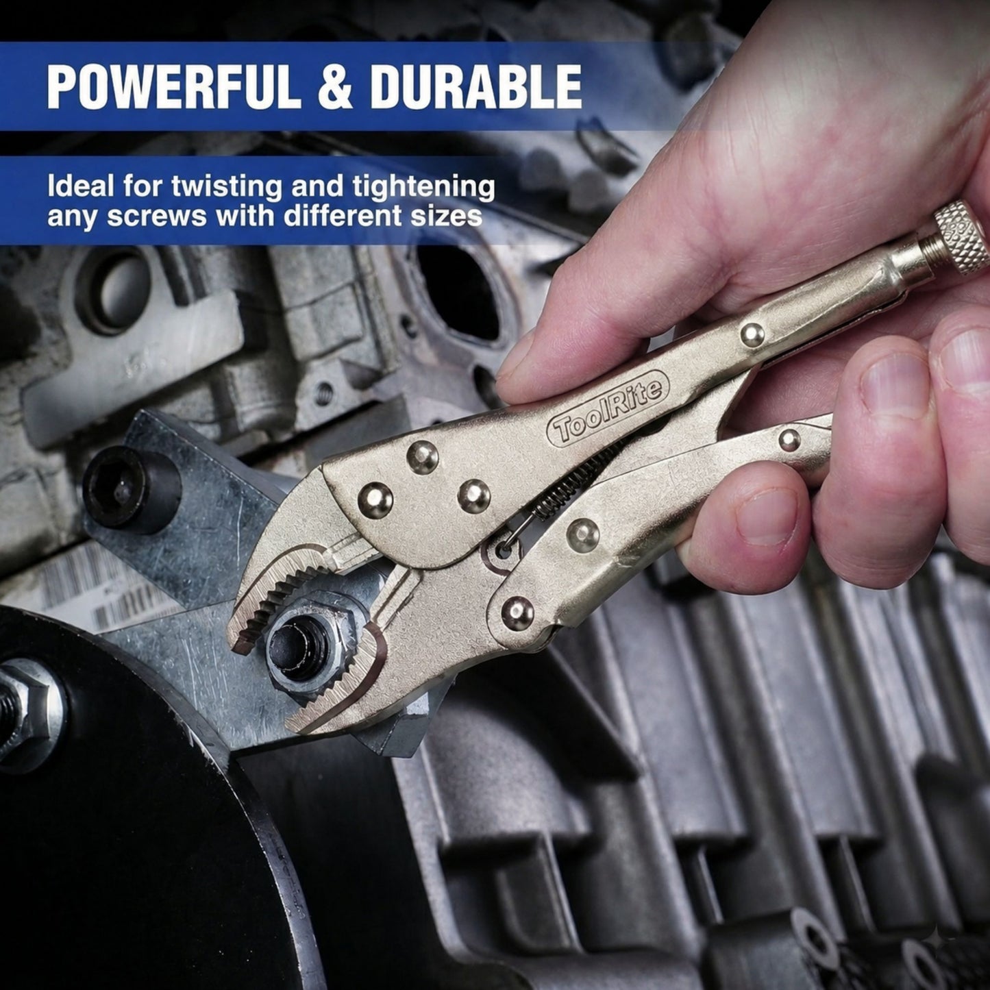 ToolRite 7 Inch Vise Wrench Locking Pliers Tool